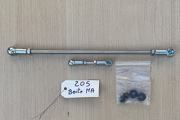 tringlerie  boites vitesse 205 rallye