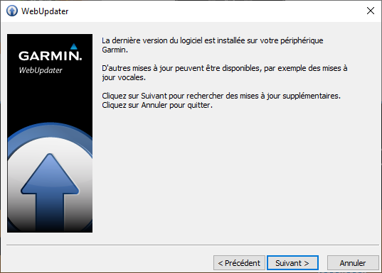 Mise � jour GPSMAP