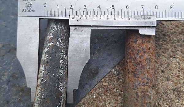 diamètre barre 205 F