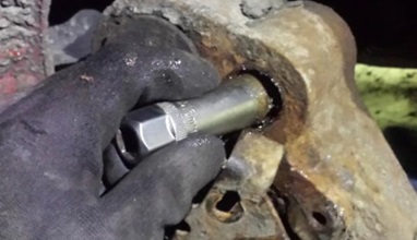 remontage barre de torsion 205