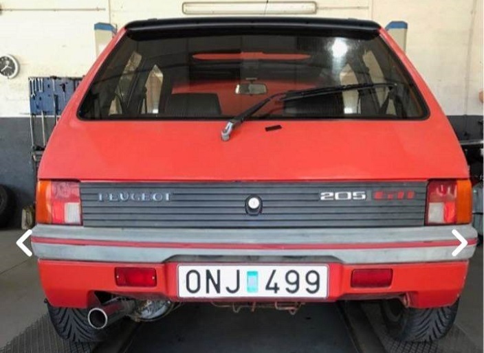 R�novation 205 GTi Photo 2