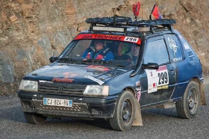 pr�paration 205 alpina raid