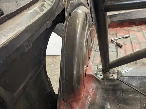 repose pied 205 rallye