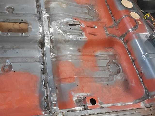 Soudure caisse 205 GTi