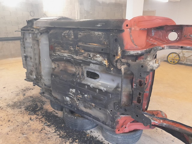 Preparation soudure caisse 205