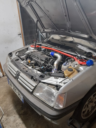 Pr�paration 205 piste