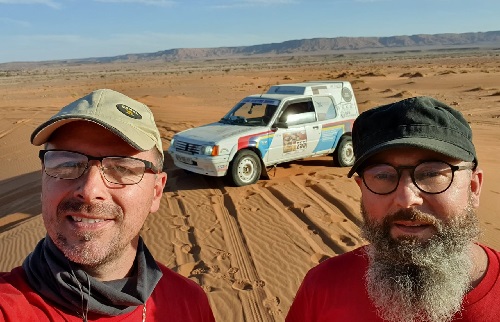 pr�paration 205 africa raid maroc