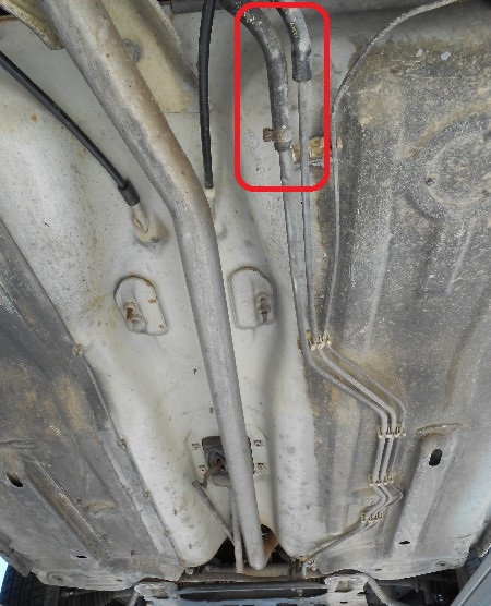 canalisation carburant 205