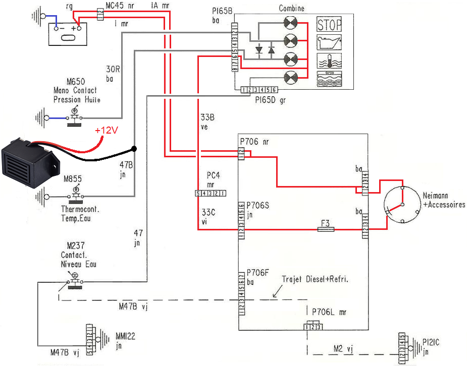 baisse pressui huile moteur 205