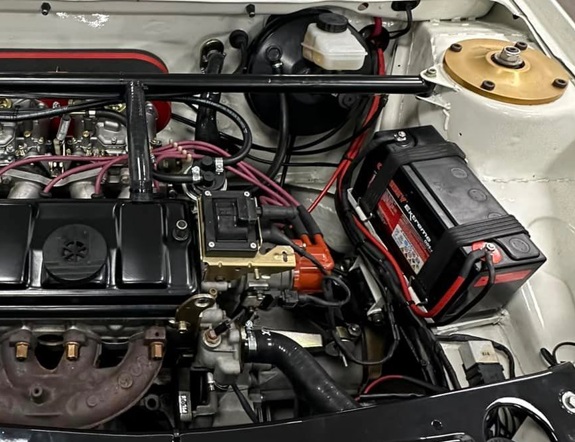 montage batterie gel 205 rallye